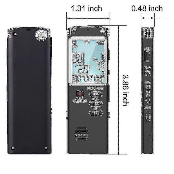 16GB Ghost Paranormal Hunting Evp Recorder. First Class Post