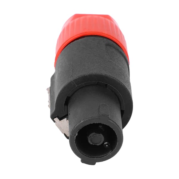 10 pcs NL4FC Audio Speaker Connector Waterproof 4 Pin Speakon Plug Cable Connector Red