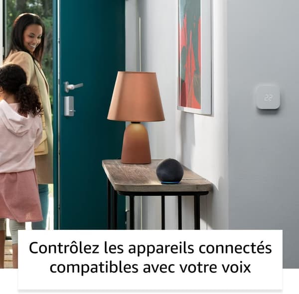 Amazon Echo Dot (4. generation) smart højttaler med større lyd og Alexa-kompatibilitet