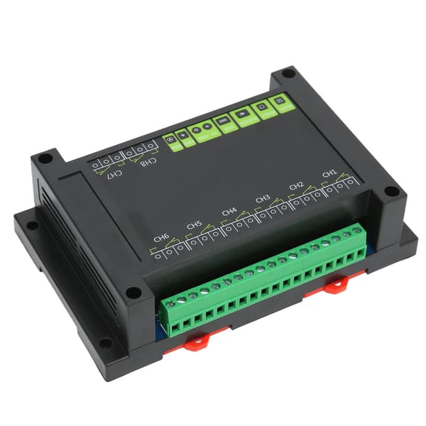 8-Channel Relay Module with Power Isolation, Optocoupler, USB Port, BOOT Pin, Pico Relay Module for Raspberry Pi Pico