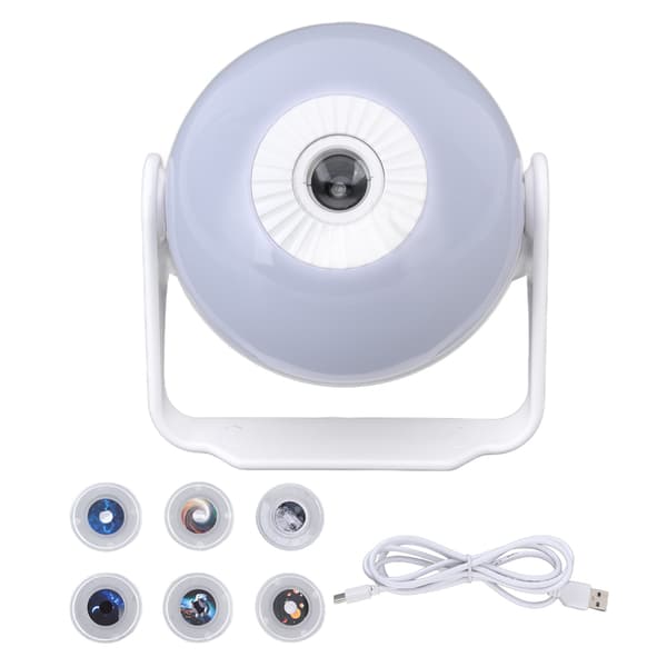 Night Light Projector 180° Adjustable Rotating Star Projection Lamp USB Plug for Home Bedroom Decor