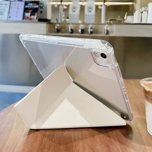 För iPad Air 5 Air 6 A16 11:e M3 iPad Pro 11 12.9 13 10:e generationen 10.5 10.2 9:e 8:e 6:e 5:e 9.7 \" Mini 7 6 Smartfodral med pennhållare Ros