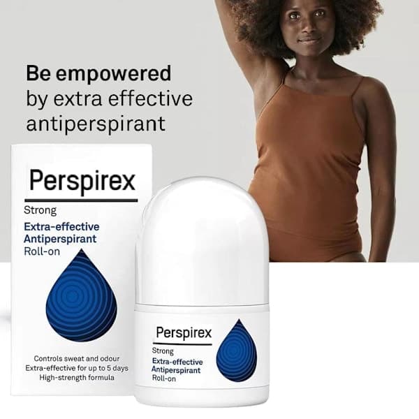 Perspirex Strong Antiperspirant Roll-on 20ml-1-6 x blåA 1 stk