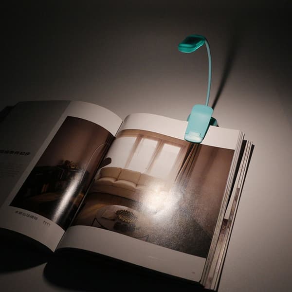 9 LED Reading Light Book Light, Book Light with 3 Dimming Levels x 3