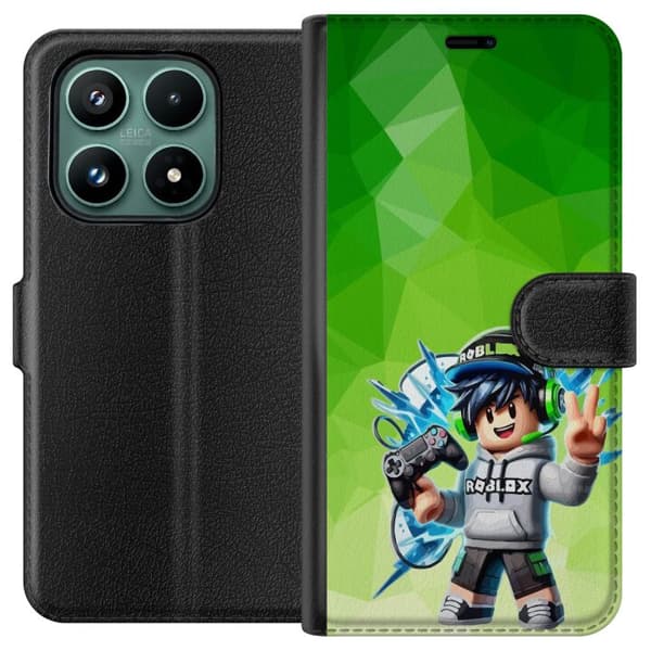 Compatible Wallet Case for Xiaomi 17 Gaming Avatar Figure Green
