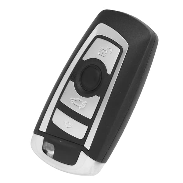 Remote Control Car Key Case 4-Button Replacement for 5 Series 7 Series 550i 535i 528i X3