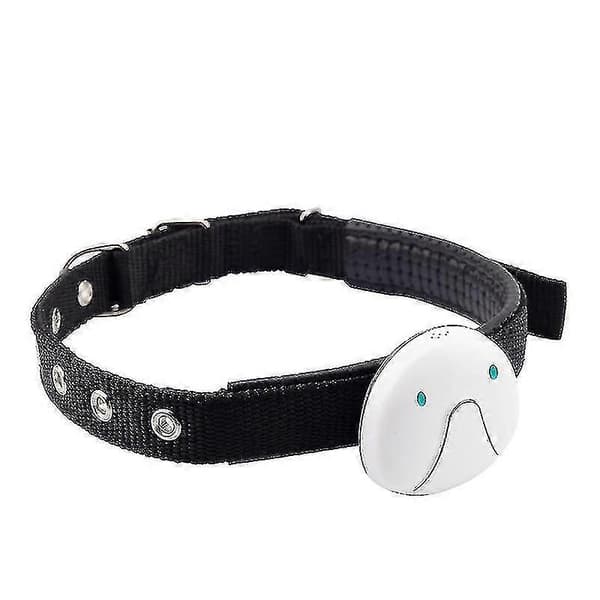 2025 Ny Smart GPS Katte- og Hundehalsbånd GPS Tracker (hvid)