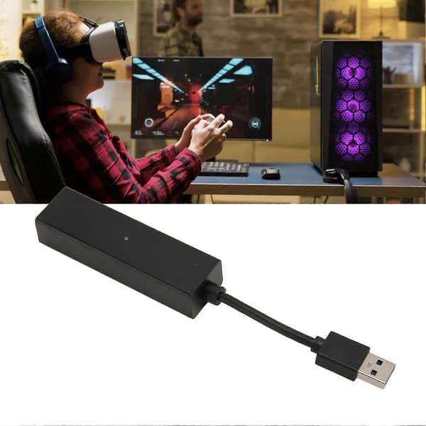 til PS5 VR Kamera Adapter Plug and Play til PS5 VR Kamera Konverteringskabel til PSVR Kamera Adapter