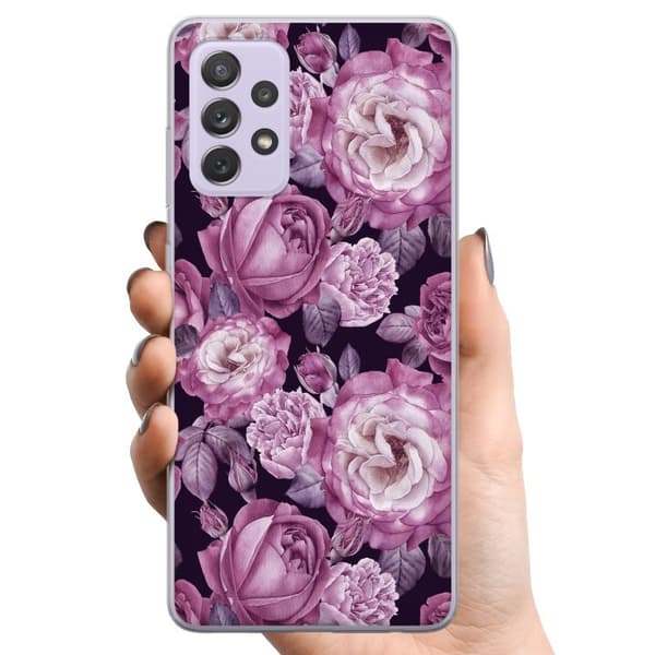Kompatibelt mobildeksel til Samsung Galaxy A52s 5G Blomster