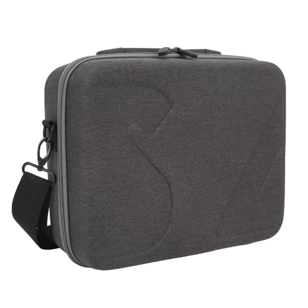 Fabric RC Drone Bag, Portable Hard Shell Storage Case with Adjustable Shoulder Strap for Mini 3 Pro