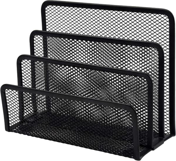 Metal Brevholder, Katalogopsamler med 3 Rum