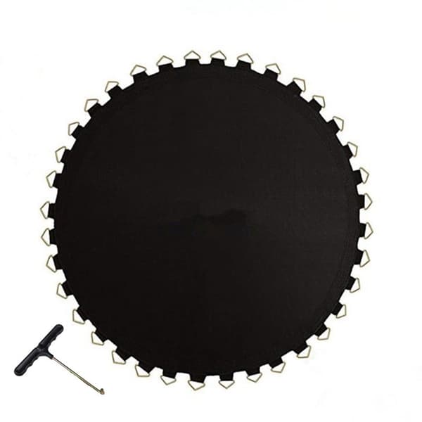 Trampoline Replacement Mat, Fits 6FT Frame with 42 V-Rings, Solid Strong Spring Compatibility, Heavy-Duty Stitch-Reinforced Edge, UV-Resistant