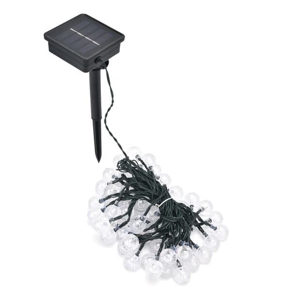 9.5m LED Solar String Lights IP44 Waterproof String Lamp Warm Light with 8 Lighting Modes for Yard Garden Wedding Party Outdoor