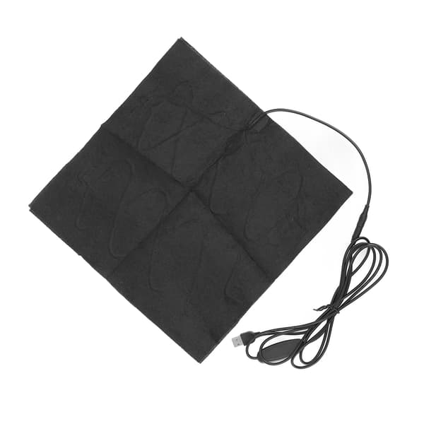 30x30cm Heating Pad Adjustable Temperature Fast Heating Foldable USB DC 5V Home Office Use