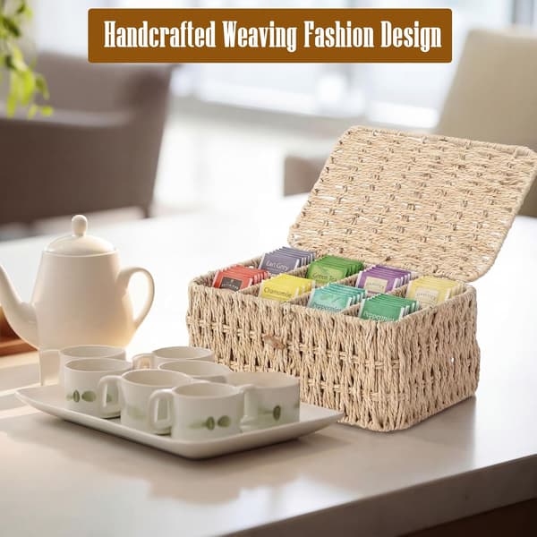 Teabag Organizer/Sugar Packet Holder Tray for Spice Counter