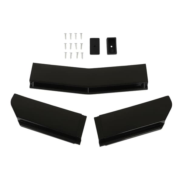 5 stk Front Bumper Spoiler Splitter 110 til 140 cm Universal Bil Leppe Body Kit for Modifikasjon