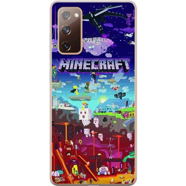 Kompatibelt mobildeksel til Samsung Galaxy S20 FE Minecraft