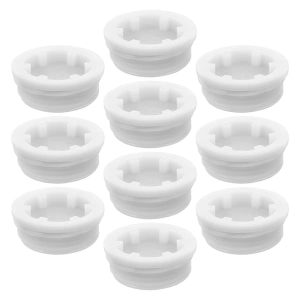 Plastic Lids for Drums, Threaded Sealing Caps - Compatible with 200L Oil Drums, Leak-Proof Seal, Easy Installation (10 pcs)