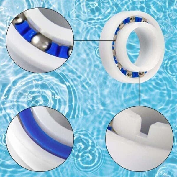 4 kuglelejer kompatible med Polaris 280 180 Pool Cleaner Robot C60