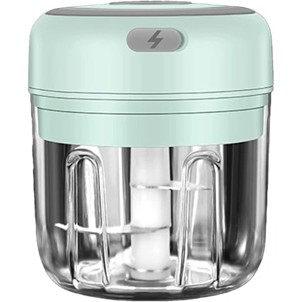 /EA/ Elektrisk hvidløgshakker, 250 ml elektrisk mini hvidløgspresser