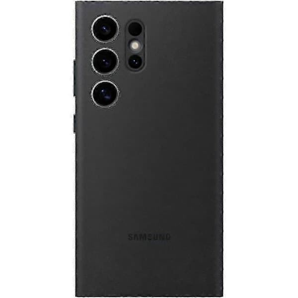 Galaxy S23 Ultra Smart View -lompakkokotelo, musta