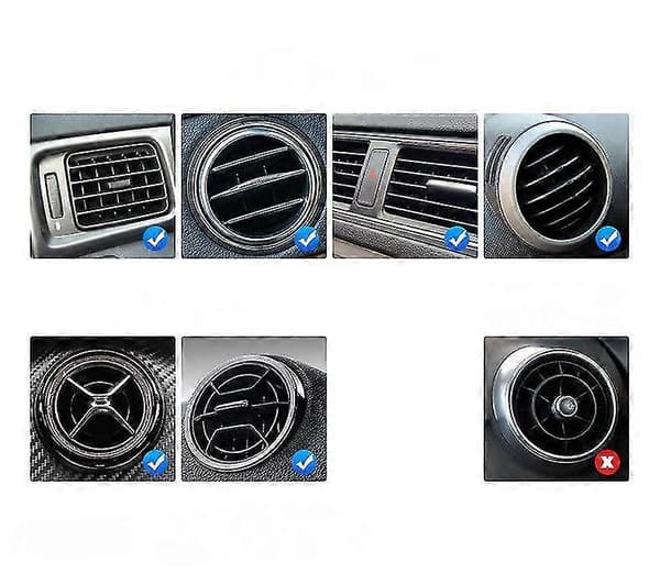 Shxx Automatic Clamping Car Phone Holder Wireless Charging-White (One Set) B919-81