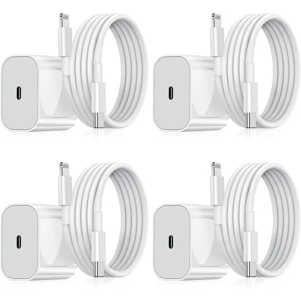 Lader til iPhone - Hurtiglader - Adapter + Kabel 20W USB-C