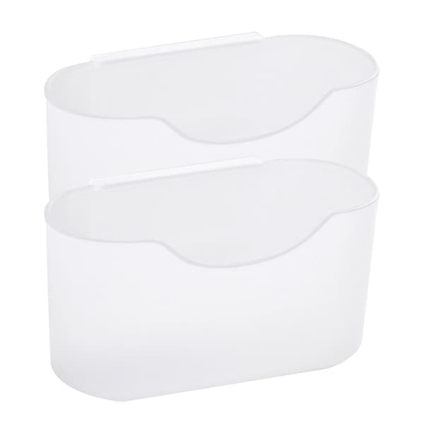 2 Storage Boxes Dustproof Adjustable Positions Anti-lost Sides Storage Spice Jars