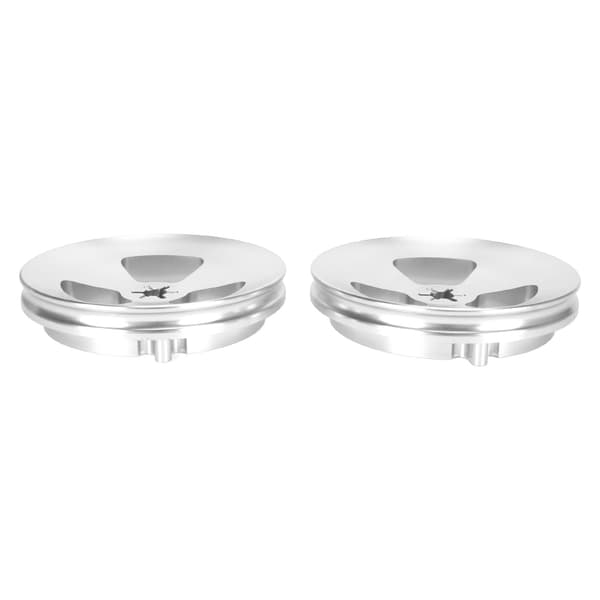 1 par 1/4 tommer NAB-nav optisk akseladapter poleret aluminiumbase rullebåndsoplukker til Studer ReVox til DENON Sølv