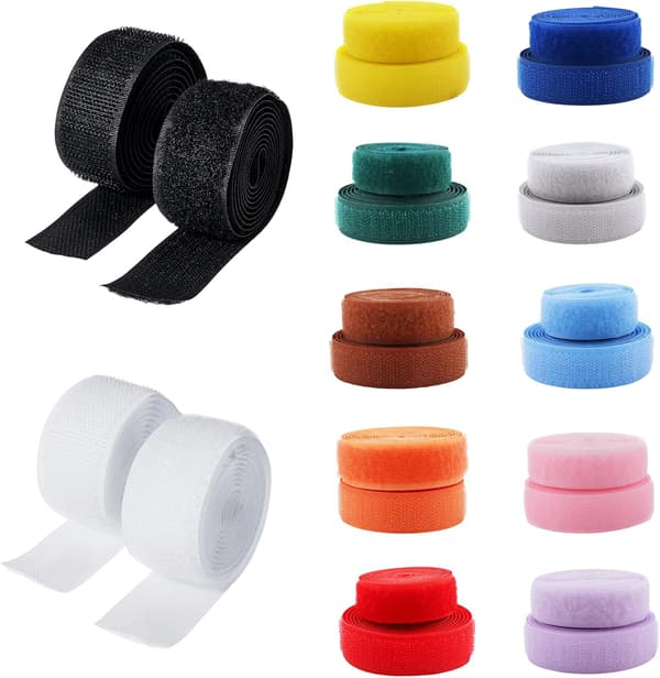 24 Yards Sew-On Hook and Loop Tape