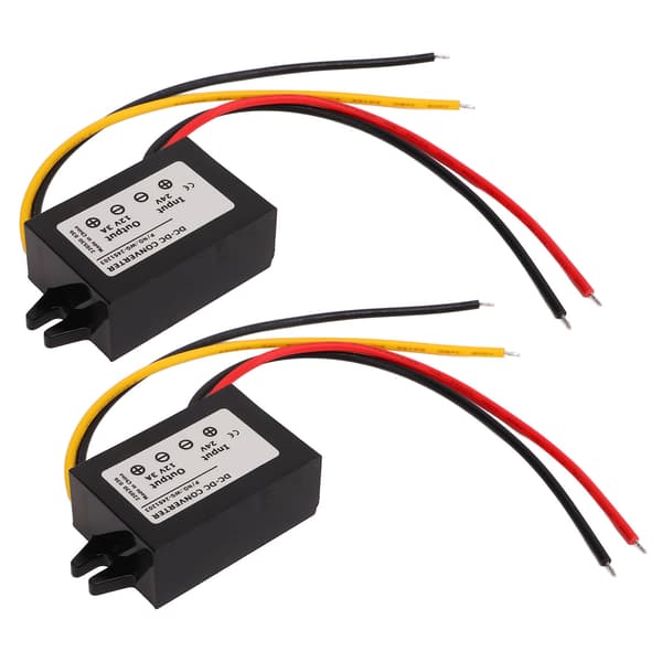 DC til DC-konverter 18-40V til 12V 3A 36W IP68 Vandtæt Universal Bil Buck Regulator Modul