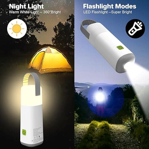 Campinglanterne, udendørs campingtilbehør, lommelygter