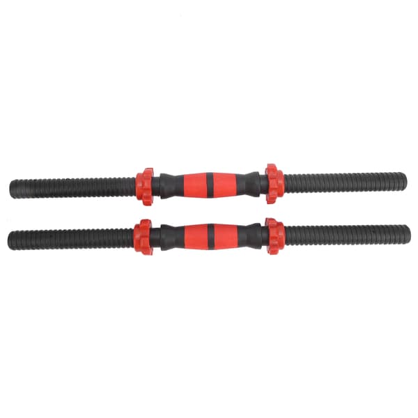 50 cm Dumbbell Bars Weightlifting Handle with 4 Nuts Training Equipment