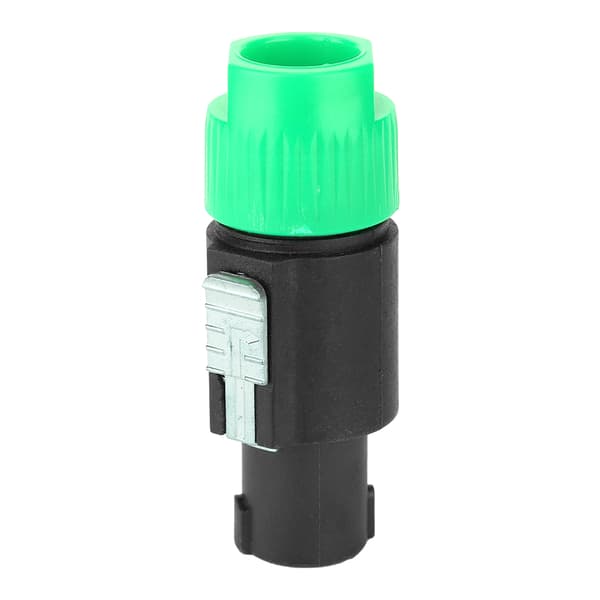 10 Pcs C NL4FC Audio Speaker Connector Waterproof 4-Pin Speakon Plug Cable Connector (Green)