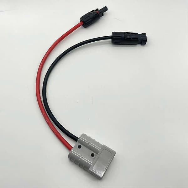 10AWG Waterproof Solar Panel Y-Adapter Connection Cable, 600V High Current Capacity for Efficient Power Transmission