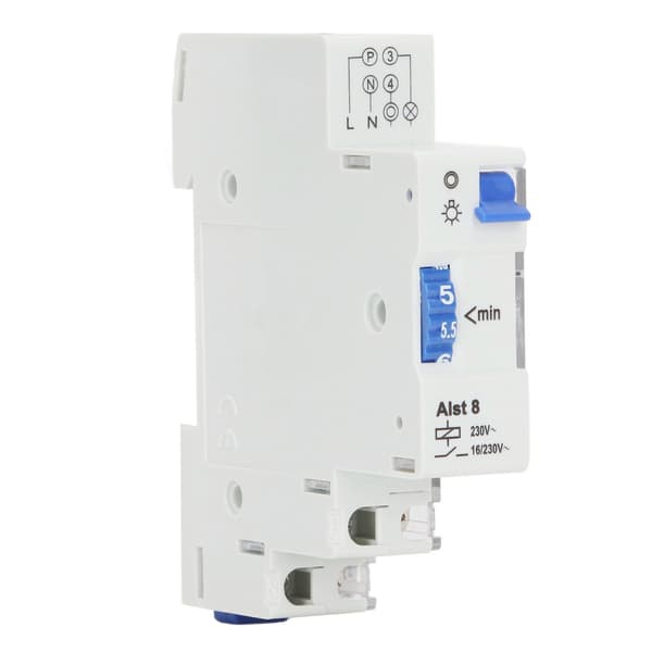 Mekanisk Timer 1-7min Tidsstyringskontakt 230V AC Timing Controller Lys Varmelegeme