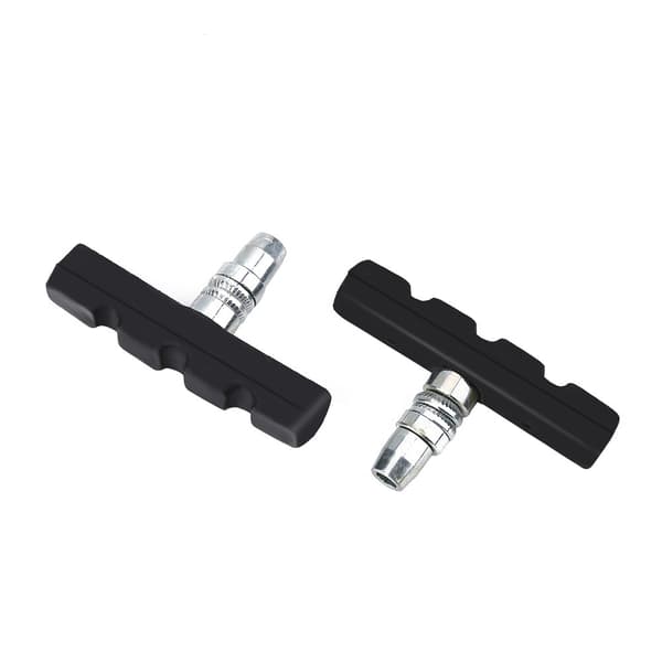 1 Pair Bicycle Brake Pads for Mountain Bike Rubber Blocks Holders Useful Accessories