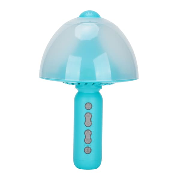 Bluetooth Wireless Karaoke Microphone Night Light Bluetooth Microphone for Party KTV Home Holiday Blue