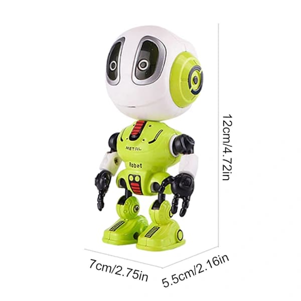 Ny pojkleksaksrobot för småbarn 3-9 år - Cool julklapp - Högkvalitativ grön present