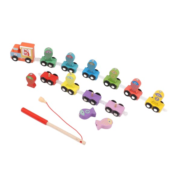 Fishing Toys for Kids, Educational Coordination Training Set with Numbered Fish