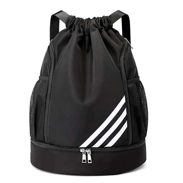 Ny Gym Sportstaske Dame Lynlås Bolsas Sort Sort