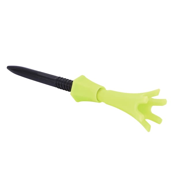 Justerbart Golf Tee-sett med 3 Fluorescerende Gule Treningsutstyr