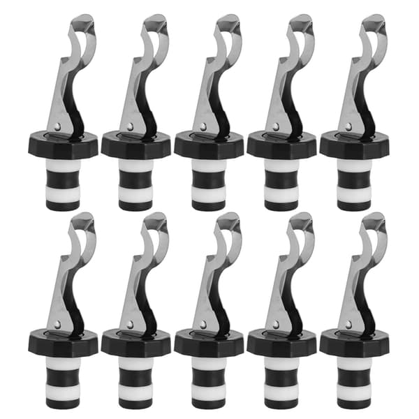 10-pack Wine Bottle Stoppers Reusable Champagne Vacuum Plugs Kitchen Accessories
