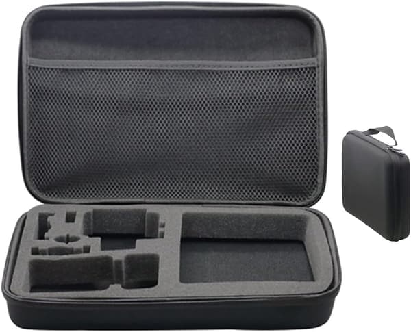 Bag for GoPro, Storage Case Compatible with Hero 10 9 8 7 6 5 4 3 2, Portable Protective Case for Action Camera (Large)