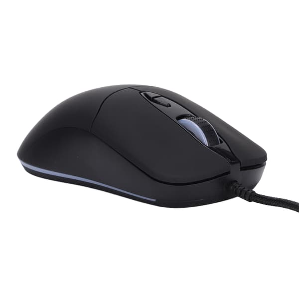 Mouse RGB Light USB 7200DPI 10 Lights Comfortable Grip Good Gaming Experience Wired Gaming Mouse Black