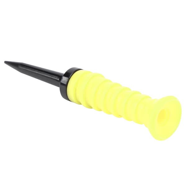 Flexible Plastic Golf Tees with Low Resistance, Driver Training Tees for Golf Practice Mat Accessories Yellow