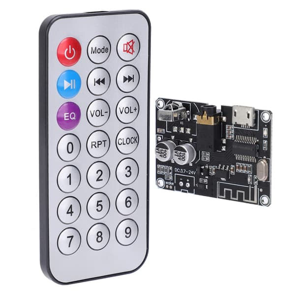 Bluetooth lydmottakerkort stereoforsterkermodul med fjernkontroll XY-WRBT