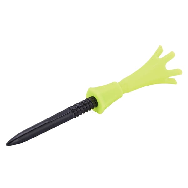 Justerbart Golf Tee-sett med 3 Fluorescerende Gule Treningsutstyr