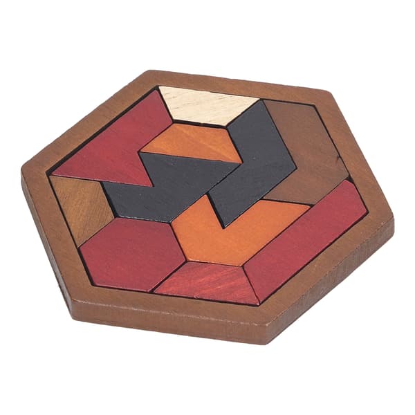 Hexagon Puzzle Building Blocks Shape Pattern Game for Kids Adults Cognitive Exploration Fun Gifts