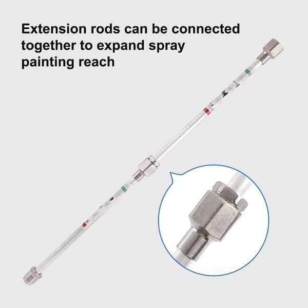 Simple Extension Rod for Spray Gun, 7/8 Inch Thread Compatibility Ensures Secure Attachment to Your Airless Paint Sprayer for Optimal Performance